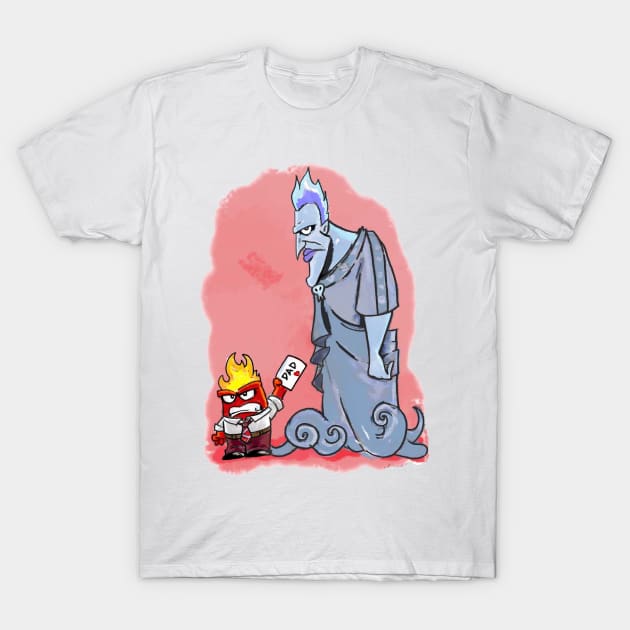 Anger and Hades T-Shirt by ArtByJamesPowell